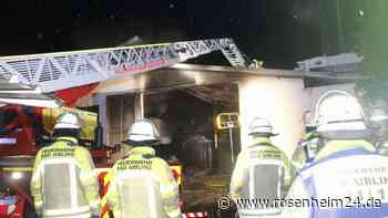 Brand einer Maschinenhalle in Großkaro verursacht Schaden in Höhe von 250.000 Euro