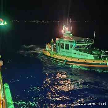 Autoridad Marítima de Hanga Roa gestionó desembarco de buque pesquero por emergencia médica - Armada de Chile