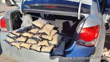 Dos detenidos en la frontera del Chuy con 30 kilos de éxtasis que pretendían ingresar a Uruguay - Subrayado