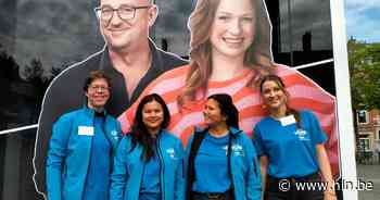 Blind Gesprongen in Leuven: VDAB geeft carrièretips op het Ladeuzeplein - Het Laatste Nieuws