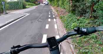 Smal, smaller, smalst: de nieuwe suggestiestrook in de Grensstraat - Het Laatste Nieuws