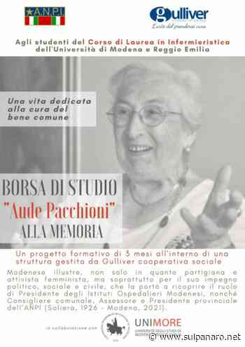 Soliera, borsa di studio in memoria di Aude Pacchioni per gli studenti di infermieristica Unimore - SulPanaro | News - SulPanaro