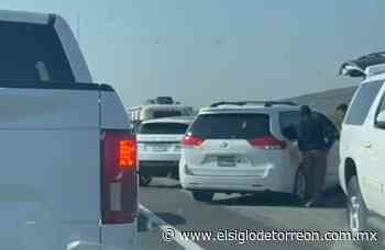 Instalan filtro de revisión a conductores de vehículos texanos en Ramos Arizpe - El Siglo de Torreón