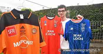 Lorient - Clément possède plus de 200 maillots du FC Lorient - Le Télégramme