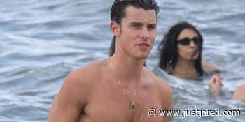 Shawn Mendes Takes a Dip During a Beach Day in Miami