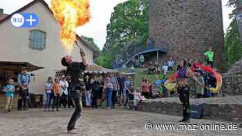 Mittelalter lebt auf Burg Eisenhardt in Bad Belzig im Mai wieder auf - Märkische Allgemeine Zeitung