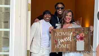 Patriots' Kendrick Bourne makes Mother's Day memorable with new home for parents