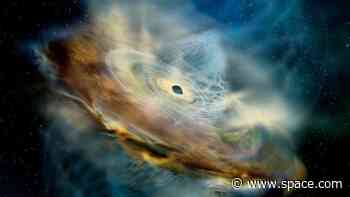 Monster black hole might have executed a magnetic 'flip'