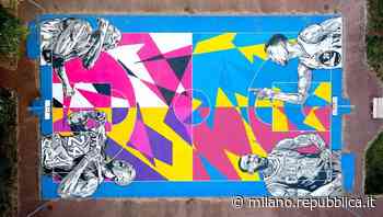 Il campo da basket? A Bedizzole è un'opera d'arte grazie ai tre amici di T081 - La Repubblica