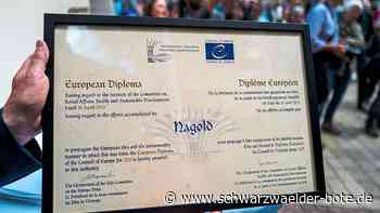 Lebendige Partnerschaft: Nagold erhält das Diplom des Europarats verliehen