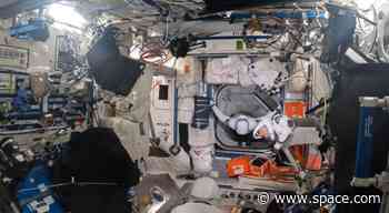 Watch SpaceX Crew-3 astronauts 'waltz' in space in fun spacesuit video