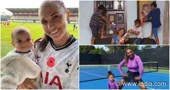 Happy Mothers Day: From Mary Kom to Serena Williams, Sports Super Moms | Serena Williams | Alex Morgan | Mary Kom | Bismah Maroof | Sania Mirza - India.com