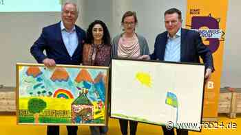 In Cottbus gemalt: Bilder von geflüchteten Kindern aus der Ukraine für 1.400 Euro versteigert - rbb24