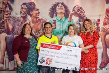 Sidcup Coca-Cola employee donates £10k to National Autistic Society