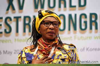 African activist Cecile Ndjebet wins 2022 Global Forest Championship Award - The Korea Herald