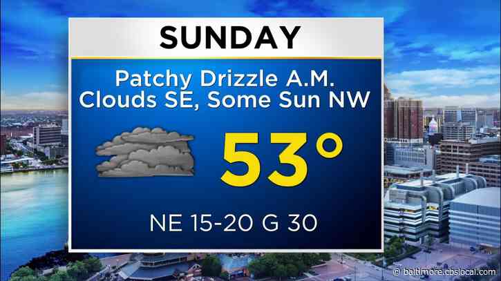 Maryland Weather: Cloud Covered Mother’s Day