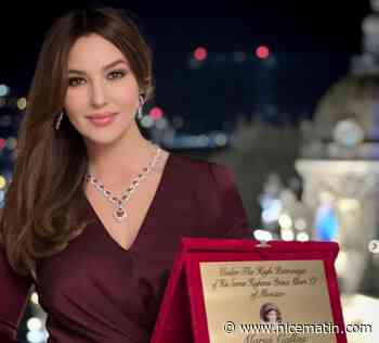 Mais que faisait Monica Belluci ce week-end sur la Côte d'Azur?