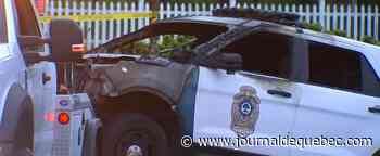 Un lanceur de cocktails Molotov abattu devant un poste de police