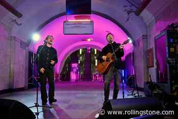 See U2’s Bono and the Edge Play Surprise Acoustic Set in Kyiv Bomb Shelter