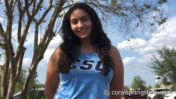 Alexandra Bruno Advances to States For CSC Track and Field in Shot Put • Coral Springs Talk - Coral Springs Talk