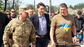 Justin Trudeau makes surprise visit to Ukraine
