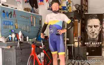 Je kunt de renner uit het wielrennen halen, maar het wielrennen niet uit de renner. Ook zonder rugnummer is Lieuwe Westra, het 'Beest van Mûnein', onnavolgbaar - Friesch Dagblad