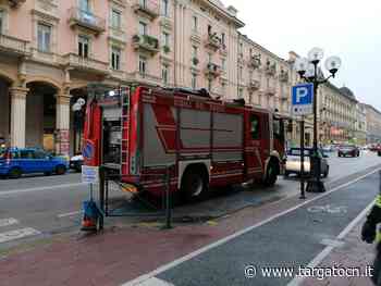 Scatta l'antifurto di una gioielleria in corso Nizza a Cuneo, intervengono Vigili del Fuoco e Polizia - TargatoCn.it