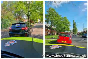 Bolton police pull over drivers for suspected insurance and speeding offence - The Bolton News
