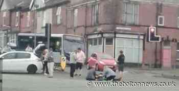 Motorists warned after 'collision' in Radcliffe - The Bolton News