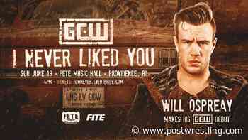 Will Ospreay makes GCW debut on 6/19 in Providence, Rhode Island - POST Wrestling