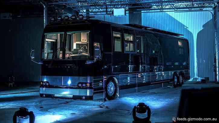 This Massive Prevost RV Sets the ‘Off-Road Life’ in a Cozy Lap of Luxury