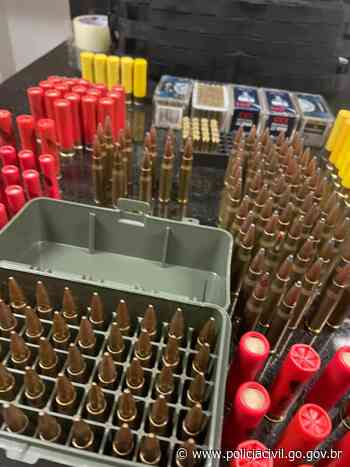 PCGO apreende mais de 500 munições de alto calibre em Trindade - Polícia Civil do Estado de Goiás (.gov)