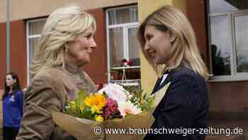 Jill Biden ist in die Ukraine gereist