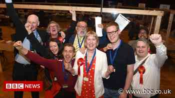 Rossendale won and Preston, Chorley and Blackburn held by Labour
