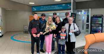 Ukrainian family lands in Saskatoon