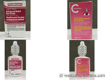 Eye drops being recalled - WestCentralOnline.com