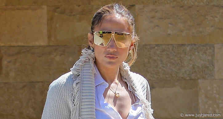 Jennifer Lopez Steps Out for Mother's Day Brunch with Her Kids!