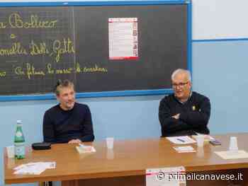 Il prof. Luca Bollero presenta il suo libro a Volpiano - Prima il Canavese