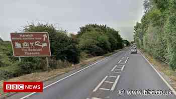 Dangerous driving arrest after biker dies in five-vehicle crash