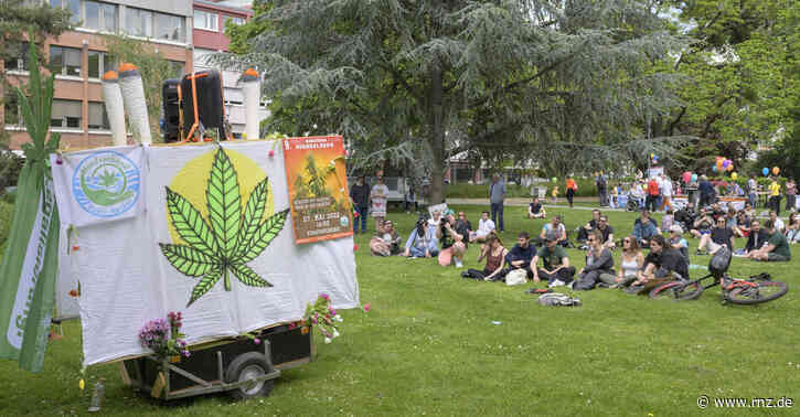 "Global Marijuana March" Heidelberg:  "Man beschafft es sich irgendwie"