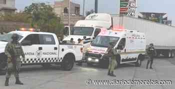 Intentan despojar de unidad a un trailero en el Paso Express Cuernavaca - Diario de Morelos