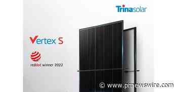 Trina Solar's Vertex S Wins Red Dot Product Design Award 2022