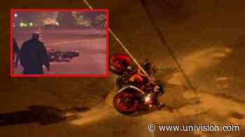 Tres motociclistas heridos en espantoso accidente en Roosevelt Boulevard - Univision