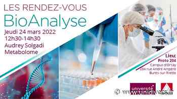 Annulé : 6ème Rendez-Vous BioAnalyse de Paris Saclay : Métabolomique : Quels besoins en analyse? PROTO204 jeudi 21 avril 2022 - Unidivers