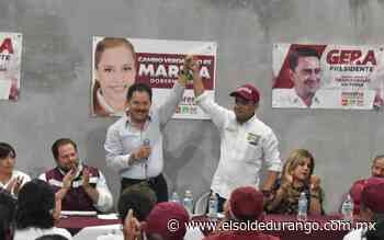 Apoyo total de Nacho Mier y Gerardo Villarreal en Guadalupe Victoria - El Sol de Durango