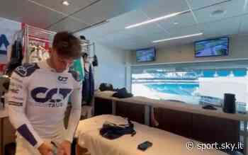 Formula 1, GP Miami: il motorhome di Pierre Gasly con vista sull'Hard Rock Stadium - Sky Sport