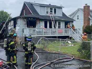 Rosedale Fire Damages Home On Mother’s Day - CBS Baltimore
