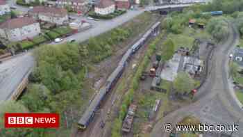 Rail disruption warning after train derailment at Coatbridge