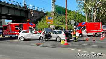 Verkehrsunfall in Essen-Kray: Airbag schützt Autofahrer - WAZ News