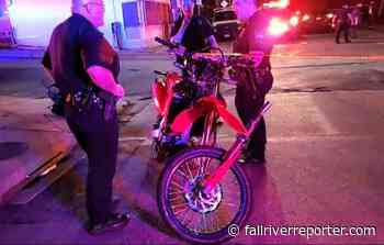 Fall River man injured, facing multiple charges, after crashing stolen dirt bike - Fall River Reporter